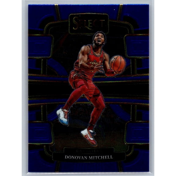 2023-24 Panini Select Donovan Mitchell #38 Blue (Retail Base) Cleveland Cavaliers NBA BASKETBALL Trading Card