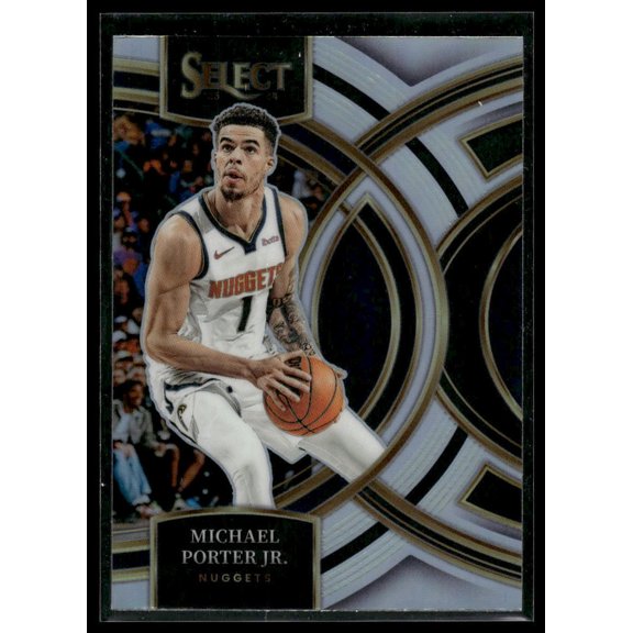 2023-24 Panini Select Michael Porter Jr. #178 Silver Prizms Denver Nuggets NBA BASKETBALL Trading Card