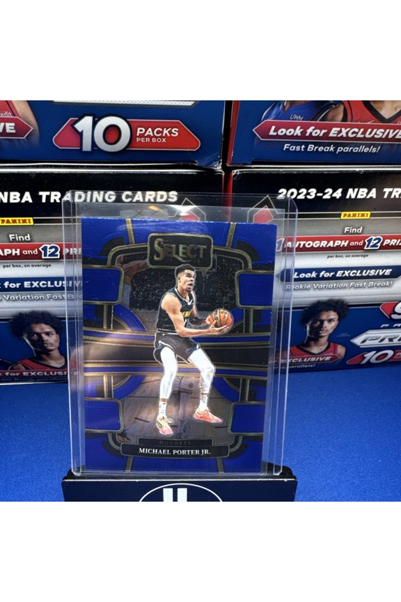 2023-24 Panini Select Michael Porter Jr. #23 Blue Parallel/Variety Base Set