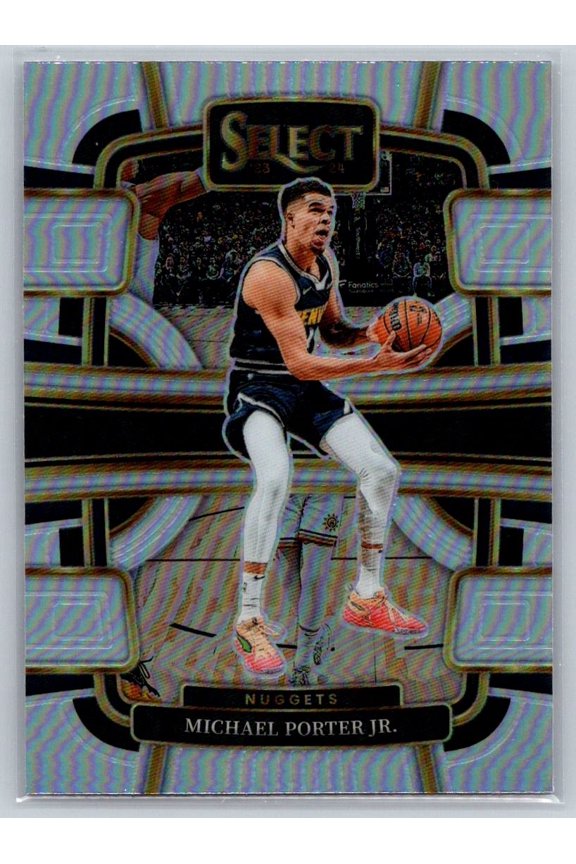 2023-24 Panini Select Michael Porter Jr. #23 Silver Prizms Denver Nuggets Basketball Card