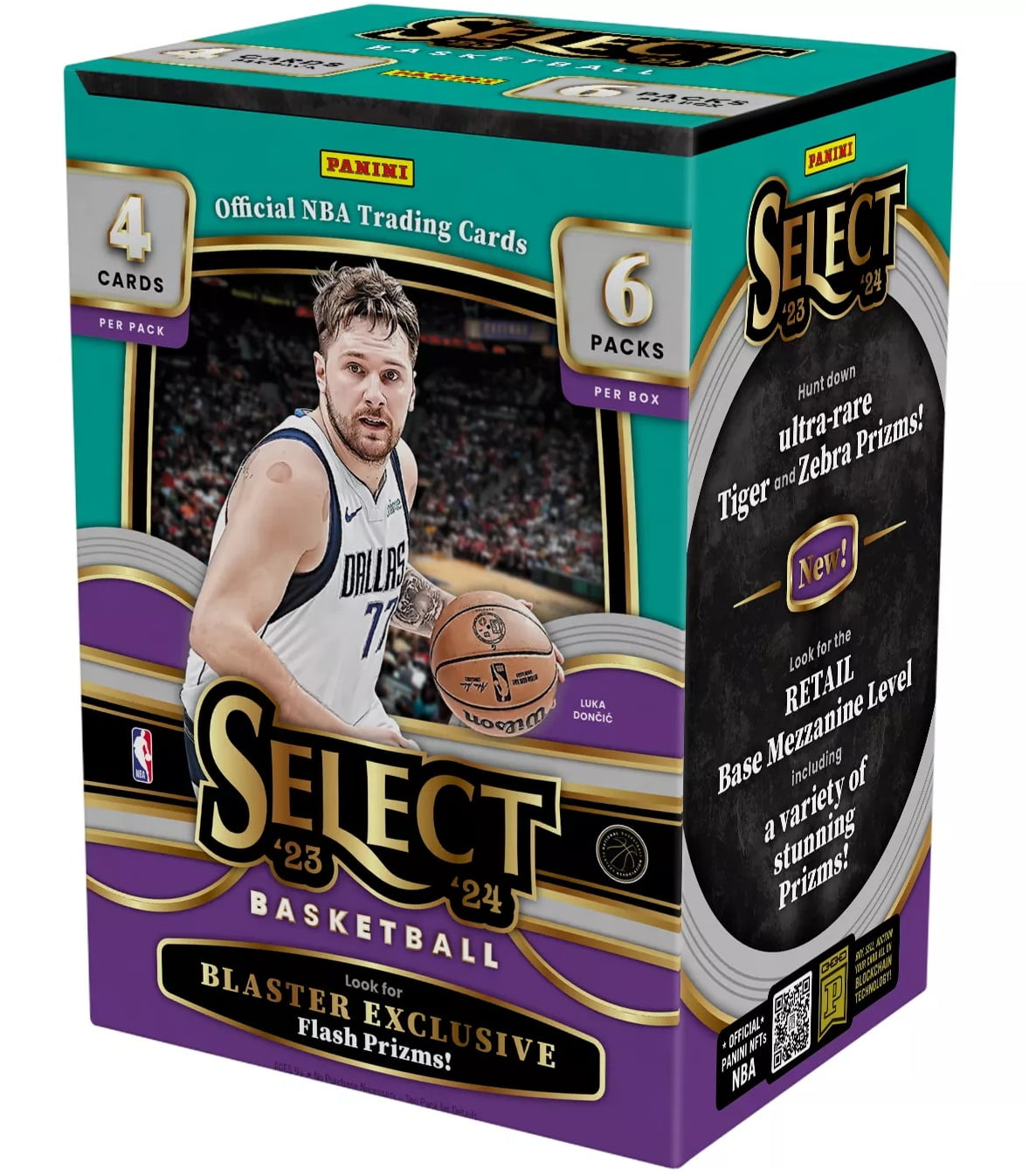 2023-24 Panini Select NBA Basketball Blaster Box