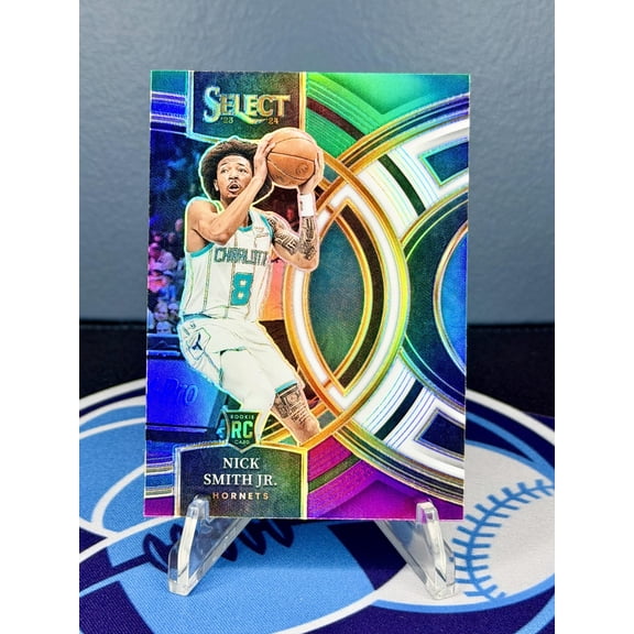 2023-24 Panini Select Nick Smith Jr. #119 Green White Purple Prizms RC