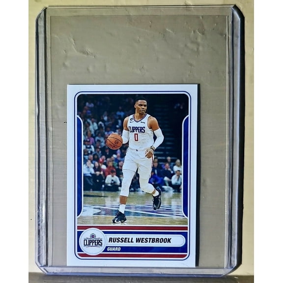 2023-24 Russell Westbrook Panini NBA Basketball #352 Sticker LA Clippers