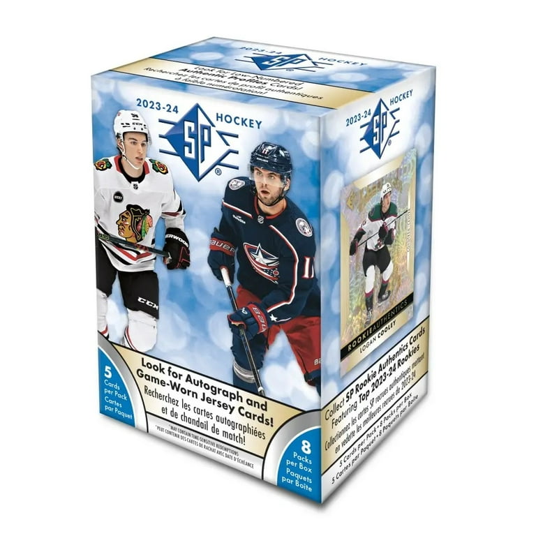 2023-24 SP Hockey Trading Cards Blaster Box - Walmart.com
