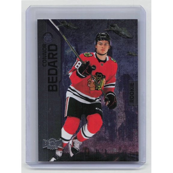 2023-24 SkyBox Metal Universe Hockey Connor Bedard #198 Rookie