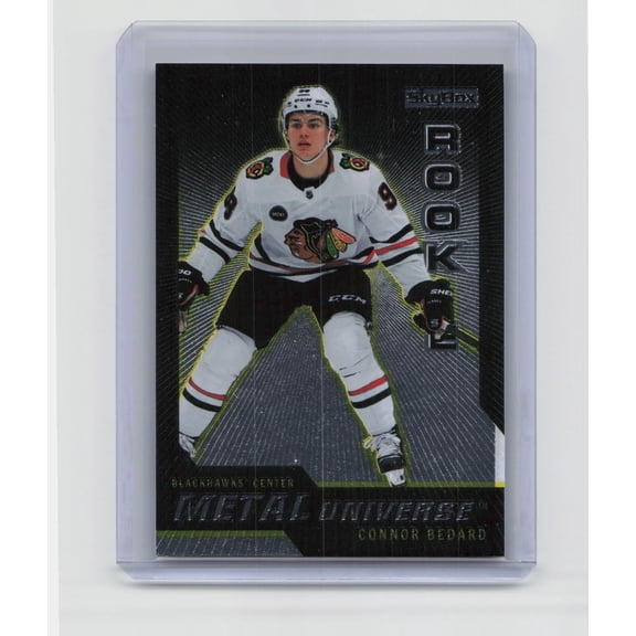 2023-24 SkyBox Metal Universe Hockey Connor Bedard #R-1 Rookie