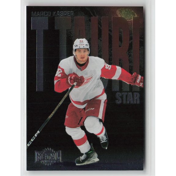 2023-24 SkyBox Metal Universe T Tauri Star Trading Card Marco Kasper Rookie Detroit Red Wings #TTP-8