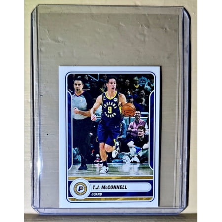 2023-24 T.J. McConnell Panini NBA Basketball #202 Sticker Indiana Pacers
