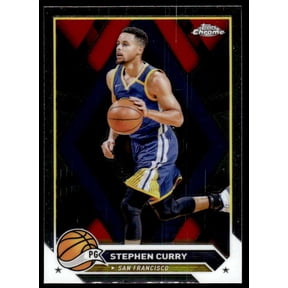 2023-24 Topps Chrome #30 Stephen Curry Golden State Warriors Basketball Base Trading Card