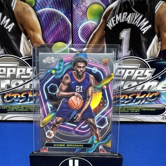 2023-24 Topps Chrome Cosmic Kobe Brown #177