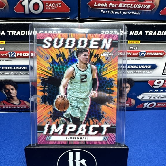 2023-24 Topps Chrome LaMelo Ball #SI-6 Blue Basketball Refractor Parallel/Variety Insert
