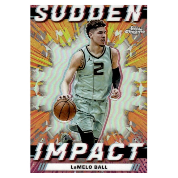 2023-24 Topps Chrome LaMelo Ball #SI-6 Sudden Impact