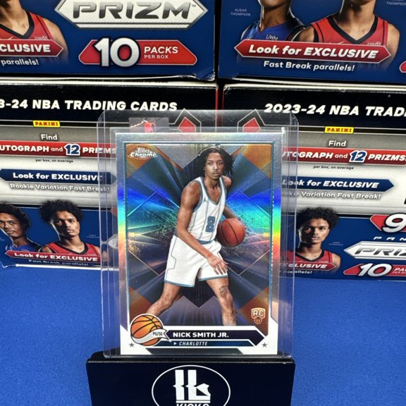 2023-24 Topps Chrome Nick Smith Jr. #86 Refractor Parallel/Variety Rookie Base Set