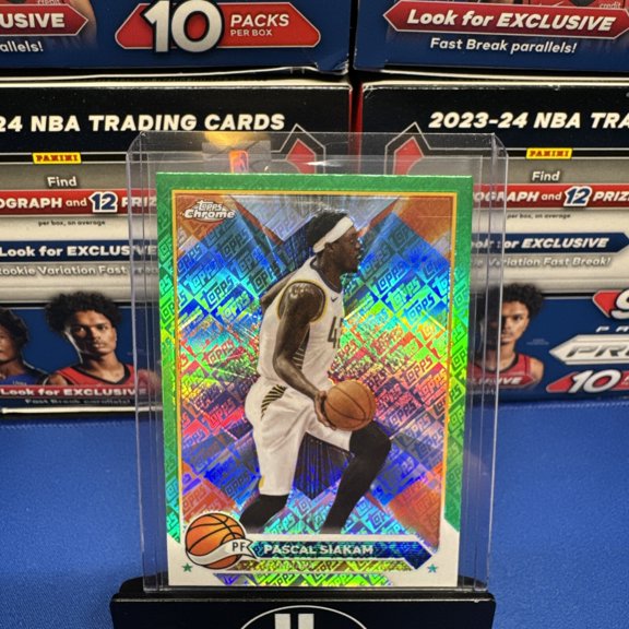 2023-24 Topps Chrome Pascal Siakam #29 Refractor Parallel/Variety Base Set