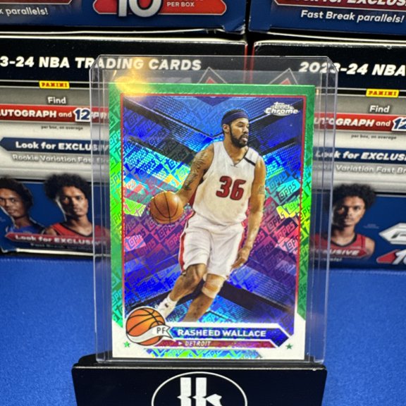 2023-24 Topps Chrome Rasheed Wallace #19 Refractor Parallel/Variety Base Set