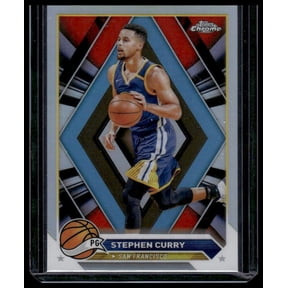 2023-24 Topps Chrome Refractors Stephen Curry #30 Golden State Warriors Basketball Card