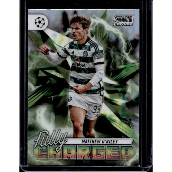 2023-24 Topps Stadium Club Chrome UEFA Matthew O'Riley