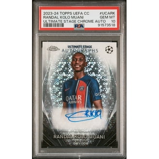 soccer cards graded 1993 Upper Deck World Cup Roberto Baggio World's Best PSA 9 2021-22 Topps UCL 1st Edition