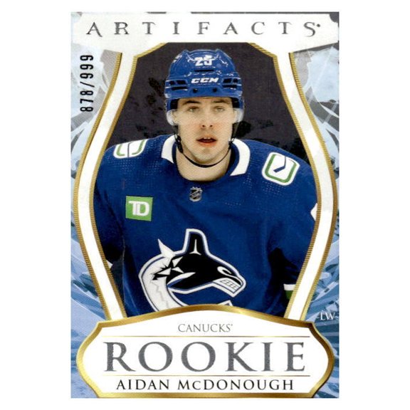 2023-24 Upper Deck Artifacts Aidan McDonough #179 SN,RC