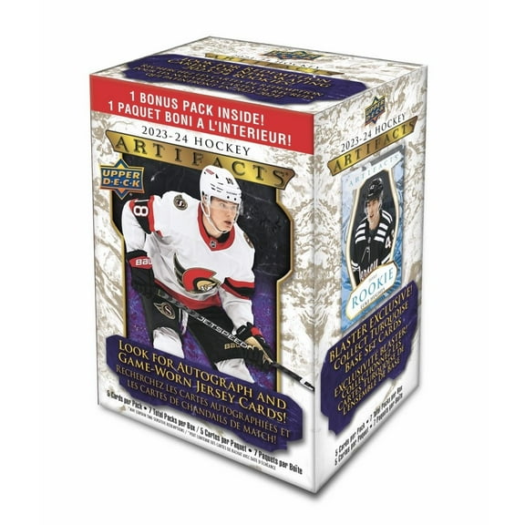 2023-24 Upper Deck Artifacts Hockey 7-Pack Blaster Box