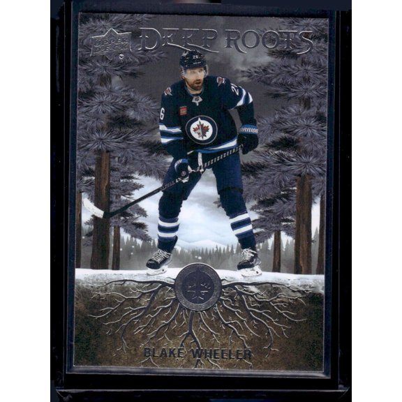 2023-24 Upper Deck Deep Roots DR-14 Blake Wheeler Winnipeg Jets Hockey Card