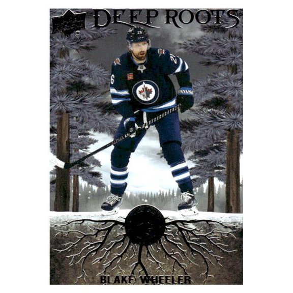 2023-24 Upper Deck Deep Roots DR-14 Blake Wheeler Winnipeg Jets Hockey Card