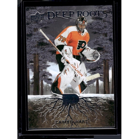 2023-24 Upper Deck Carter Hart #DR-20 Deep Roots