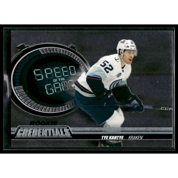 2023-24 Upper Deck Credentials Tye Kartye #SGR22 Rookie