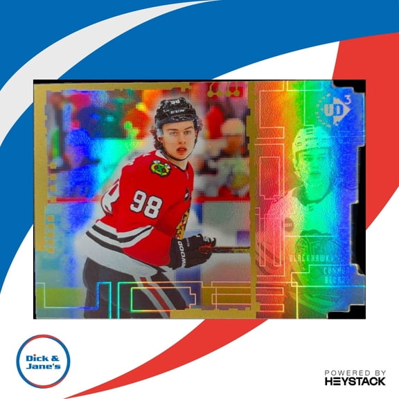 2023-24 Upper Deck Extended Series Connor Bedard 1998-99 UD3 RC Chicago Rookie