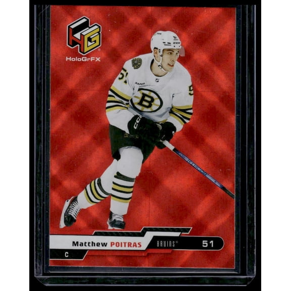 2023-24 Upper Deck Matthew Poitras #HG-15 HoloGrFx Rookies