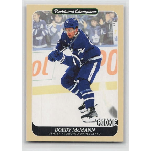 2023-24 Upper Deck Parkhurst Champions Bobby McMann #107 Rookie