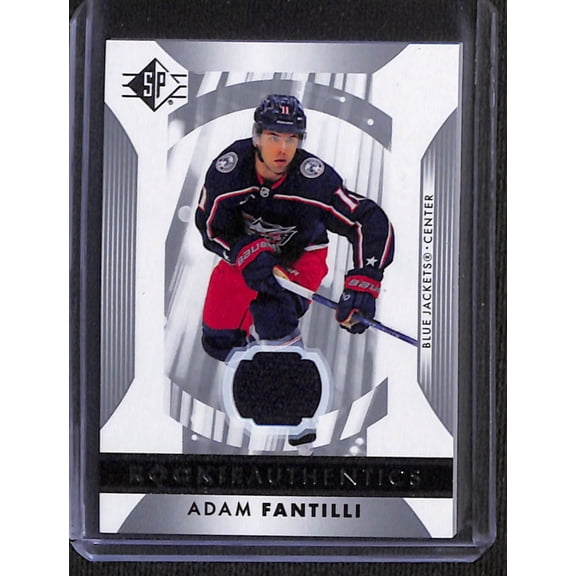 2023-24 Upper Deck SP Hockey Rookie Authentics Adam Fantilli #107 Rookie Jersey Patch