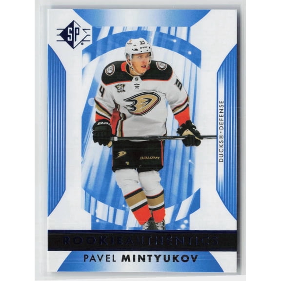 2023-24 Upper Deck SP Rookie Authentics Pavel Mintyukov #124