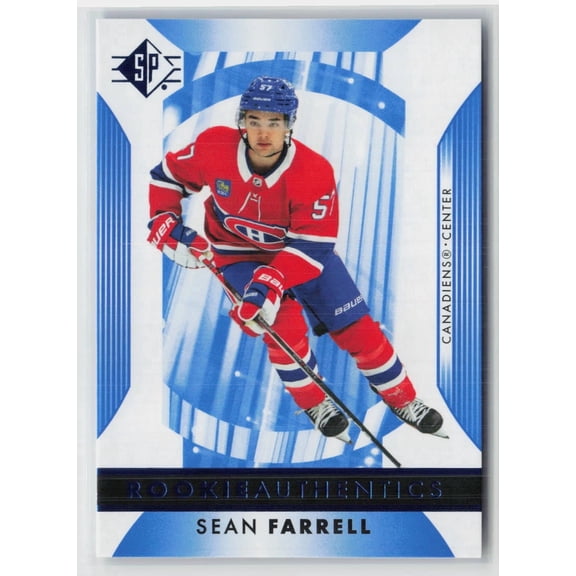 2023-24 Upper Deck SP Rookie Authentics Sean Farrell #123