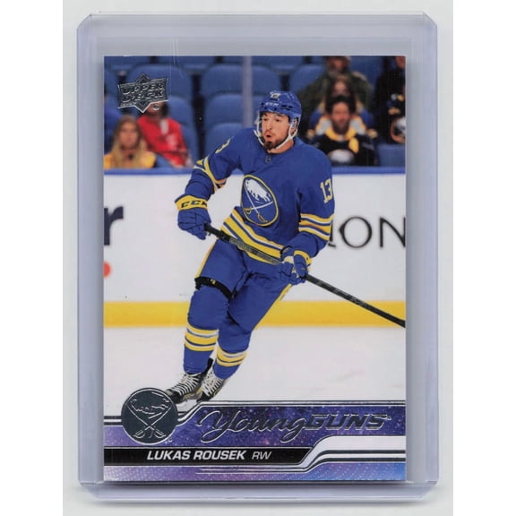 2023-24 Upper Deck Series 1 Young Guns Lukas Rousek #233 RC
