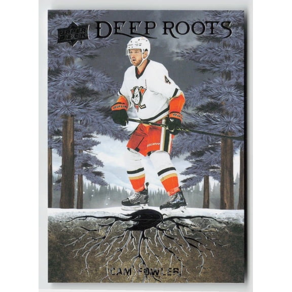 2023-24 Upper Deck Series 2 Deep Roots DR-3 Cam Fowler Anaheim Ducks Hockey Card
