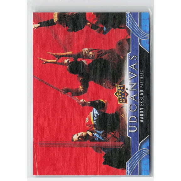 2023-24 Upper Deck Series UD Canvas Aaron Ekblad Florida Panthers C158 Hockey Card