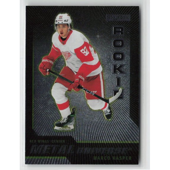 2023-24 Upper Deck SkyBox Metal Universe Marco Kasper R-38 Detroit Red Wings Hockey Card