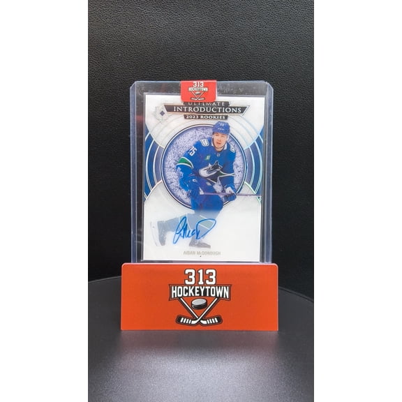2023-24 Upper Deck Ultimate Collection Ultimate Introductions Aidan McDonough #UI-14