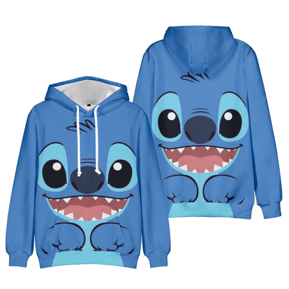 2023 Anime Lilo & Stitch Men Women Casual Hoodies 3D Print Fashion