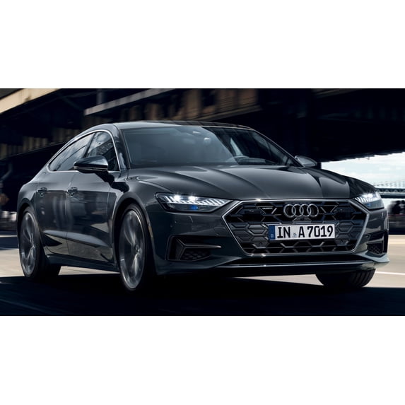 2023 Audi A7 Sportback - 12x18 Inch Laminated Poster - Stunning Detail and Bold Colors