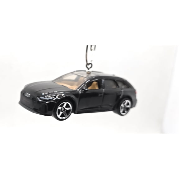2023 Audi RS 6 Avant Black Christmas Ornament
