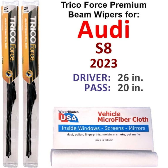 2023 Audi S8 Performance Beam Wipers (Set of 2)