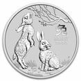 thumbnail image 1 of 2023 Australia 1 kilo Silver Lunar Rabbit BU (Series III), 1 of 4