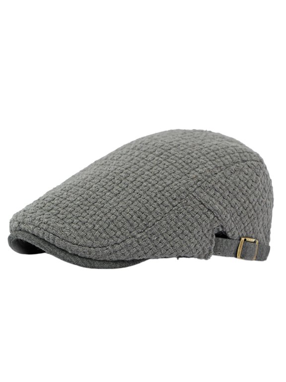 2023 Autumn and Winter New Hat Men's and Women's Knitted Beret British Retro Art Casual Peaked Cap Advance Hats