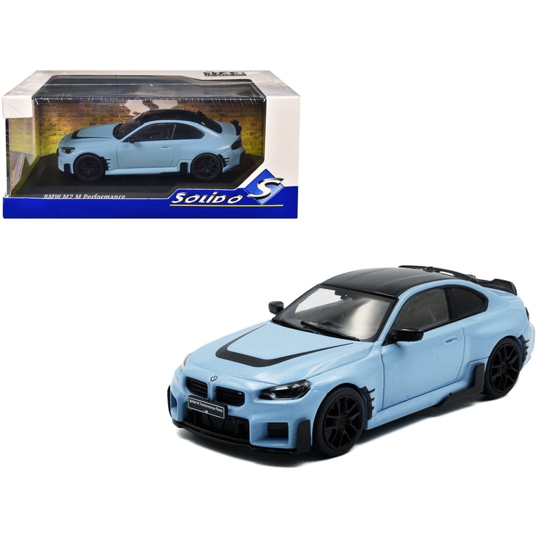 2023 BMW M2 M Performance Zandvoort Blue with Black Top 1/43