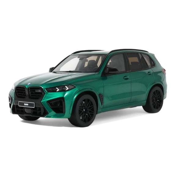 2023 BMW X5 M Competition Isle of Man Green Metallic 1/18 Model Car by GT Spirit