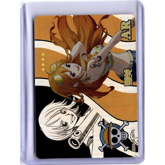 2023 Bandai One Piece CCG Nami AR Case Hit Trading Card
