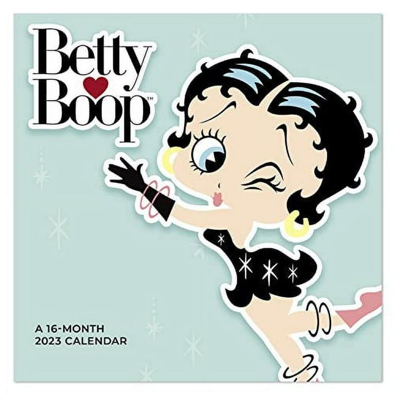 Betty Boop Desk Calendar 2024 Daffy Drucill