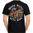 2023 Bike Week Daytona Beach Work Sucks Let's Ride Clown TShirt